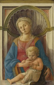 Madonna ve Çocuk, c.1440 (kavak panelde tempera)